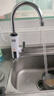 奥克斯（AUX）电热水龙头热水器加热水龙头快速热水变频恒温厨房下进水 【变频恒温】雪山白+漏保插头+万向喷头 实拍图