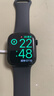 Apple/苹果 Watch Series 10 智能手表GPS+蜂窝款42毫米亮黑色铝金属表壳黑色运动型表带M/L MWXN3CH/B 实拍图