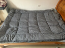 洁丽雅（Grace）立体床垫学生宿舍褥子垫榻榻米加厚床褥垫子可折叠租房软垫 灰格 150X200cm【立体床垫厚约6cm】 实拍图