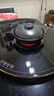 火暖星暖菜板热饭菜保温加热板圆形餐桌自动旋转盘家用带火锅多功能商用 【电陶炉款黑】火锅+保温手自旋转一体 70CM 实拍图