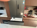 美的（Midea）558L法式多门冰箱超薄嵌入式一级能效风冷无霜除菌大容量制冰以旧换新BCD-558WUFIPZM(E)国家补贴 实拍图