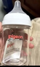 贝亲（Pigeon）玻璃奶瓶宽口径防胀气160ml S号奶嘴 1月+ AA186  实拍图