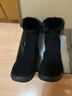 品牌断码真皮软底雪地靴女防滑加绒加厚保暖棉短靴女冬季棉鞋 黑色厚绒 39 实拍图
