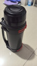恩尔美（nRMEi）保温壶保冷杯大容量316不锈钢家用便携车载户外旅行工地保温水壶 磐石黑2000ml【保温72小时+4斤水+背带】 实拍图