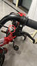 凤凰（Phoenix）儿童自行车宝宝脚踏车儿童折叠自行车4-8岁童车 陆寻 中国红 16寸 实拍图