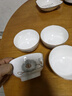 陶瓷碗家用喜庆乔迁新居碗碟餐具套装岁月静好饭碗 岁月静好3碗 实拍图