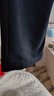 罗蒙（ROMON）休闲裤男商务休闲时尚职业西装裤弹力修身加厚裤子男装藏青色32 实拍图