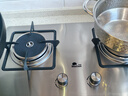 红日（RedSun）红外线燃气灶60分钟固定定时防遗忘煤气灶双灶具天然气液化气家用猛火灶不锈钢/钢化玻璃EM208B/G EM208G 耐磨易洁不锈钢面板 天然气 实拍图