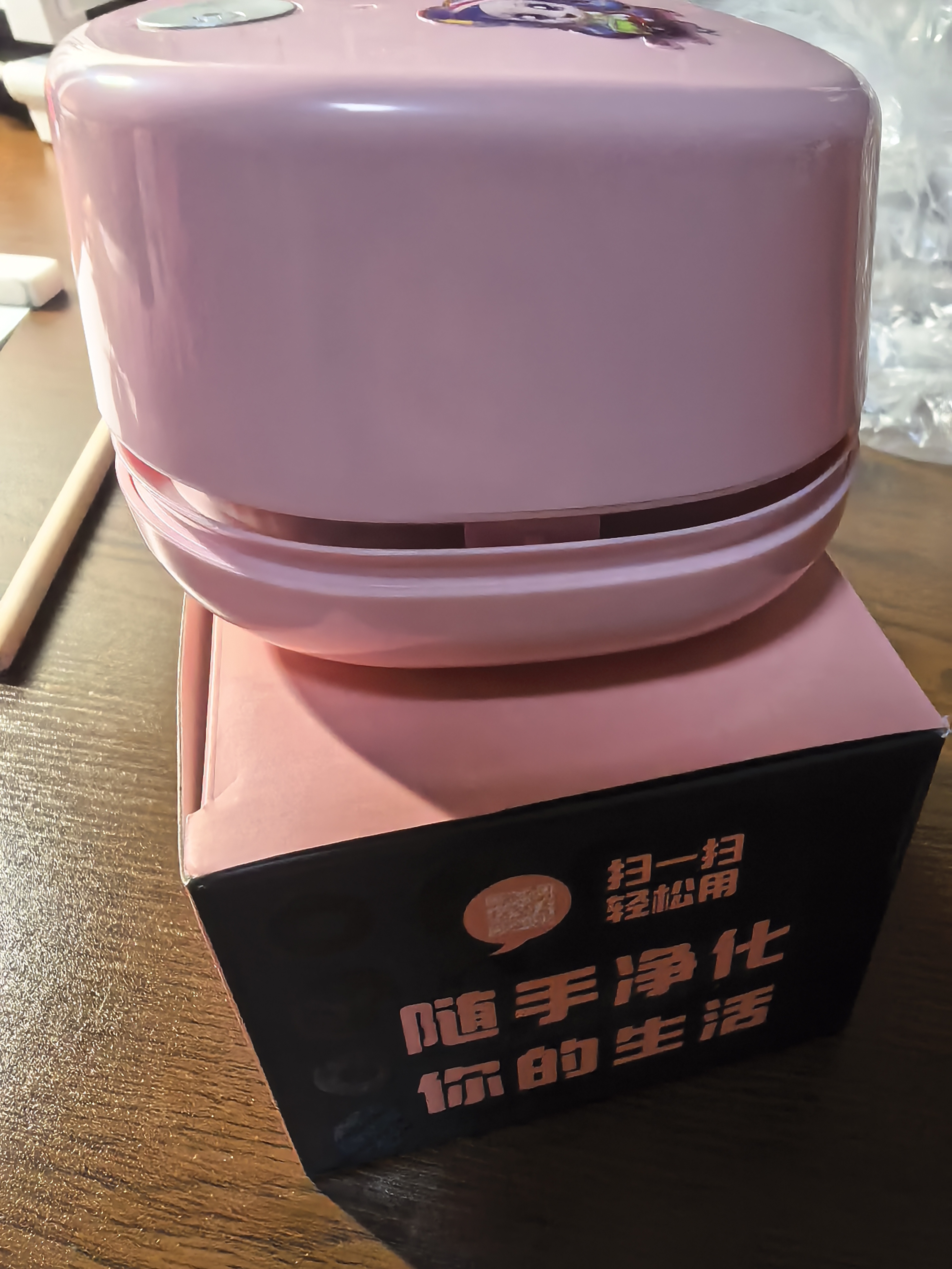 天文学生文具智能充电式强吸力桌面吸尘器 迷你键盘除尘清洁助手 橡皮屑清洁器8053-3 实拍图
