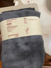 MUJI 女式 里抓绒厚款收腿裤打底裤女款紧身裤保暖25年冬季女装 深灰色 XL (身高165-170 臀围100-105) 实拍图