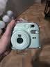 富士（FUJIFILM）instax  mini12 一次成像 立拍立得相机 mini12 薄荷绿 套餐五（官方标配+水晶壳+肩带+白边相纸20张） 实拍图