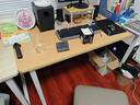 卓博电脑桌台式书桌学习桌电竞桌子家用办公桌工作台BZ08木纹色1.4米 实拍图