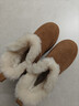 百丽慵懒百搭厚底雪地靴女靴子25冬新增高加绒短靴JD016DD5 可可栗 37 实拍图