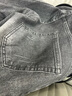 真维斯（Jeanswest）王一博代言牛仔裤男秋冬新款天丝舒适修身直筒高端潮牌休闲裤子男 黑灰+深蓝【天丝厚款组合】 34 码(2尺7) 【建议150-160斤】 实拍图
