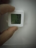 温湿度计婴儿房室内家用车内电子温湿度计迷你便携高精度传感器可壁挂 智能温湿度计-白色小巧*1 实拍图