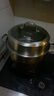 炊大皇304不锈钢三层蒸锅家用复合底汤锅蒸馒头包子可视可立高拱盖30cm 实拍图