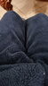 红豆居家睡衣男秋冬季法兰绒男士家居服拉链款套装可外穿 男-藏青色170 实拍图