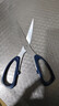 多功能剪刀商用工业用大号剪子厨房不锈钢儿童剪裁剪线简刀园艺剪花缝纫裁缝专用学生手工剪纸 【微信域】加厚款1把7寸厚 实拍图