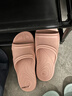 科柔（KENROLL）专利防滑拖鞋男女夏季室内宽松透气家居孕妇老人浴室防臭拖 淡红色 35-36 (230mm) 实拍图