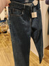 优衣库男装女装直筒牛仔裤/水洗产品25秋冬新款合作款系列479816 64 湖蓝色 33 /175/84A 实拍图