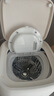荣事达（Royalstar）全自动洗烘一体迷你内衣裤懒人小型波轮洗衣机母婴洗袜子机高温煮洗杀菌以旧换新国家政府补贴15% 【蛋可白高温煮洗烘干款】不锈钢内桶+98%客户购买 实拍图