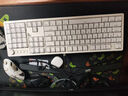 HELLO GANSSGANSS 3104TPro/3087T/3108TPro 客制化机械键盘高斯三模无线蓝牙2.4G有线热插拔办公游戏 3108TPRO 【侧透灰色键帽】 KTT静音红轴 实拍图