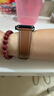 MSSM适用苹果手表表带apple watch爱马仕款iwatch S11小牛皮真皮表带ultra3/S10/9/Se3商务表带 浅棕色 实拍图