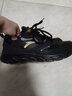 安踏男鞋革面防泼水跑步鞋男黑色轻便防滑休闲鞋运动鞋旅游鞋子男 实拍图