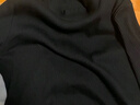 优衣库女装罗纹高领T恤/长袖小高领内搭479588 09 黑色 L /160/88A 实拍图