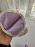 佳睦保暖口罩秋冬天儿童加厚德绒防风防寒可水洗耳罩男女童护耳款紫色 实拍图