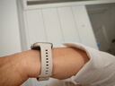 荣耀亲选ROSSINI智能手表2i蓝牙通话血氧心率压力睡眠全天候健康监测长续航运动跑步男女情侣礼物腕表 【星光白】卡扣式液态硅胶表带 实拍图