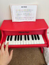NEW CLASSIC TOYS儿童钢琴玩具木质电子琴男女孩音乐早教一岁婴儿宝宝生日周岁礼物 25键红色经典儿童机械木质钢琴 荷兰品牌 小钢琴益智玩具1-3-6岁 圣诞节礼物 实拍图