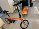 大行（DAHON）折叠自行车16英寸YUKI超轻迷你便携男女式通勤单车KT610 橙色  实拍图