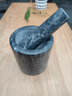 onlycook大理石石臼 捣蒜器捣药罐 压蒜器 捣蒜罐家用研磨器辅食捣碎器 实拍图