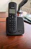 飞利浦（PHILIPS）无绳电话机 无线座机 子母机 办公家用 屏幕白色背光 持久待机 DCTG186黑色 实拍图