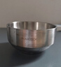 美厨（MAXCOOK）304不锈钢碗 汤碗双层隔热 餐具面碗13CM（6只装）MCWA612 实拍图