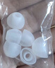 硅胶耳机套 通用耳塞入耳式耳帽加厚棉海绵膜手机配件蓝牙 6个小号+盒 透明 实拍图