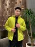李宁防泼水运动风衣丨男子秋冬加绒保暖反光时尚百搭运动外套AFDVE83 实拍图