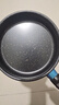 【亏本清仓】韩式麦饭石色不粘锅平底锅铁锅电磁炉不带盖 黑色小煎锅 16cm 实拍图