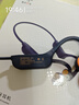 爱国者（aigo）骨传导蓝牙运动耳机儿童 IP56级防尘防水开放式无线马拉松骑行跑步挂耳 长续航 适用手机G03藏蓝色 实拍图