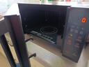 美的（Midea）微碳微波炉烤箱一体机900w微波1000w烧烤平板光波速热23L容量变频臻彩荧幕 （C32） 实拍图