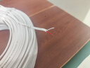 思诺亿舟（SNIT）SN-TL100-2C 白色2芯电话线 单股纯铜电话语音跳线 座机传真机电话延长连接线 100米 实拍图