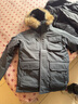 京东京造【进口极寒95鹅绒服】羽绒服男外套女冬季新款中长款 灰色 M 实拍图