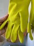 克林莱天然橡胶手套S小号长款越南进口防滑专利清洁家务洗碗厨房食品用 实拍图