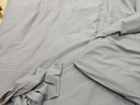 京东京造悦柔三件套 120g加厚冬季磨毛 A类床单被套单人宿舍学生0.9/1.2m床科技灰 实拍图