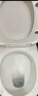 松鲸 卫浴家用马桶坐便器大冲力超漩虹吸式静音连体座便器小户型马桶 直冲型【大冲力】300坑距 实拍图