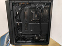 爱国者（aigo）御风JV19黑色 电脑台式主机箱 桌面matx小机箱（网孔通风/玻璃侧透/240水冷） 实拍图