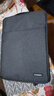 泰克森笔记本内胆包适用联想华为16英寸苹果14手提电脑平板保护套男女士 深空灰-手提款-绒毛防震 16/17/17.3英寸 实拍图