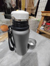 九阳保温杯大容量316L不锈钢水杯男女士便携水杯直饮杯子礼物 纯钛茶滤丨钛金属色WV602T- 550ml 实拍图