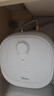 美的（Midea）【8年质保】电热水器小厨宝6.6L出水36L一级能效洗碗洗菜热水器厨房热水宝国家补贴F6.6-20CB(ES) 实拍图